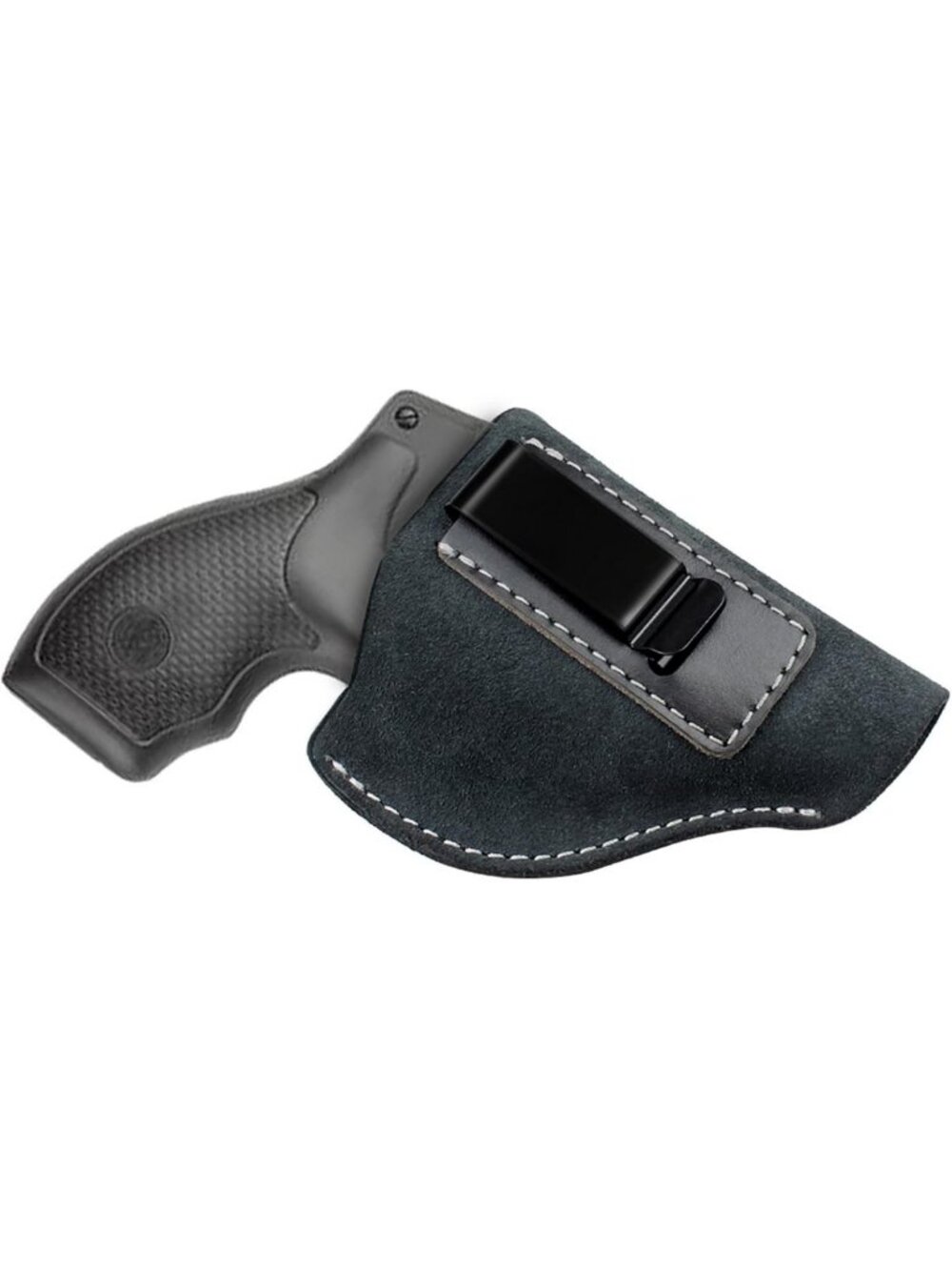 IWB Leather Holster for J Frame Revolvers - Fits Ruger, Smith & Wesson, Taurus